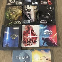 Star Wars Special Edition Blu Ray Lot 