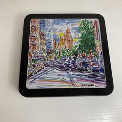 Crayola Signature 16 Dual Tip Vibrant Colors Tin Box