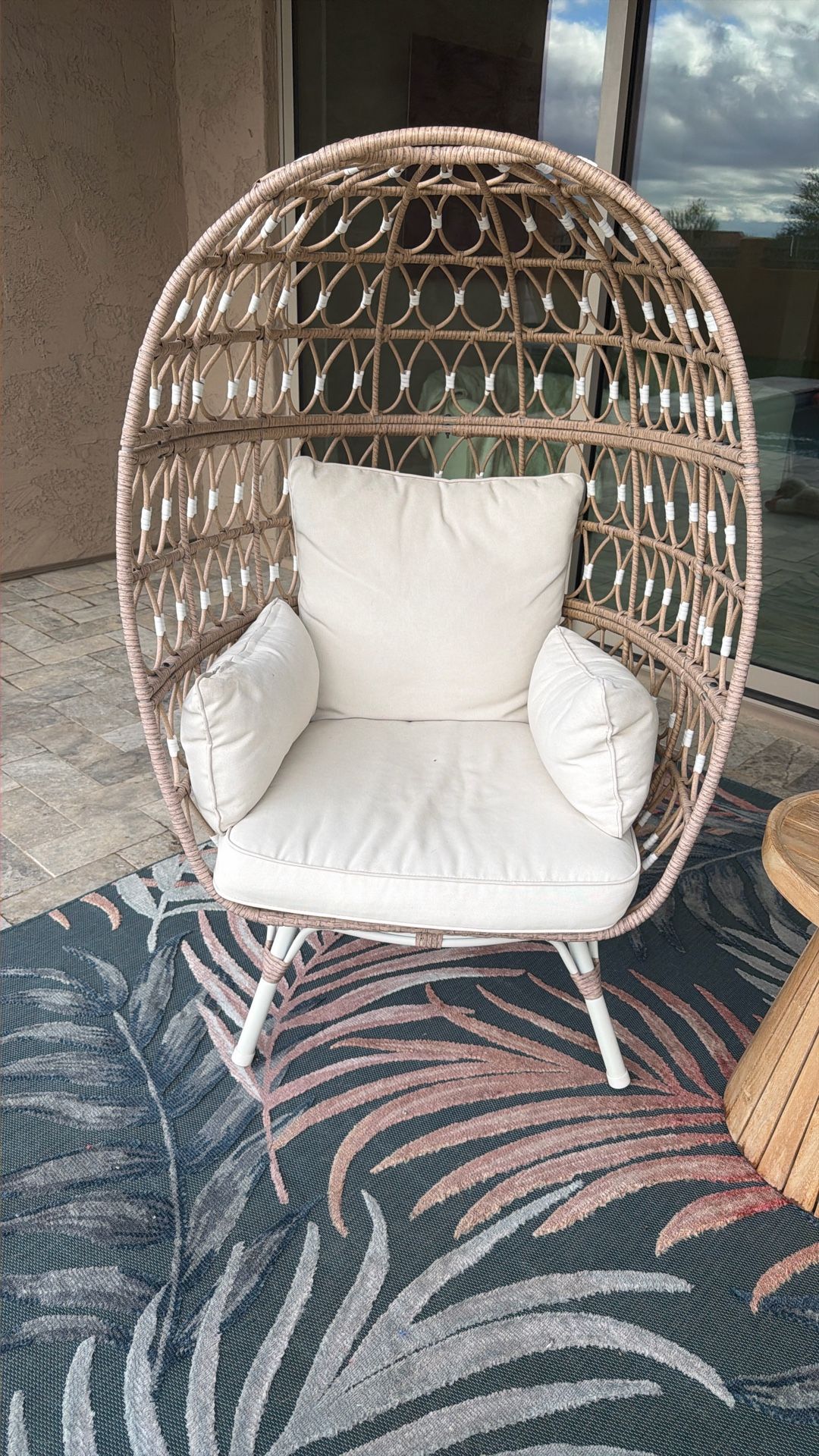 Egg Chairs - $300 For The Pair