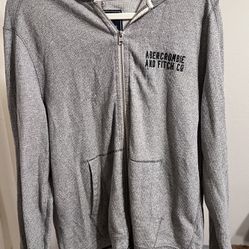 Abercrombie & Fitch Zip Up Hoodie Size Large