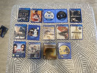 PS4 Games (GREAT CONDITION)