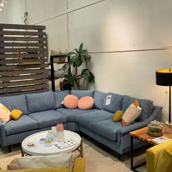 Curved sofa sectional