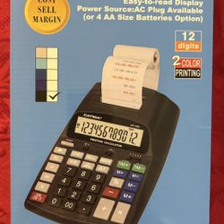 Castile Portable Printing Calculator 