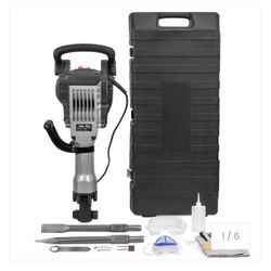 XtremepowerUS 3600W Electric Jack Hammer Demolition Concrete Breaker 2 Chisel SKU: 61109-XP 