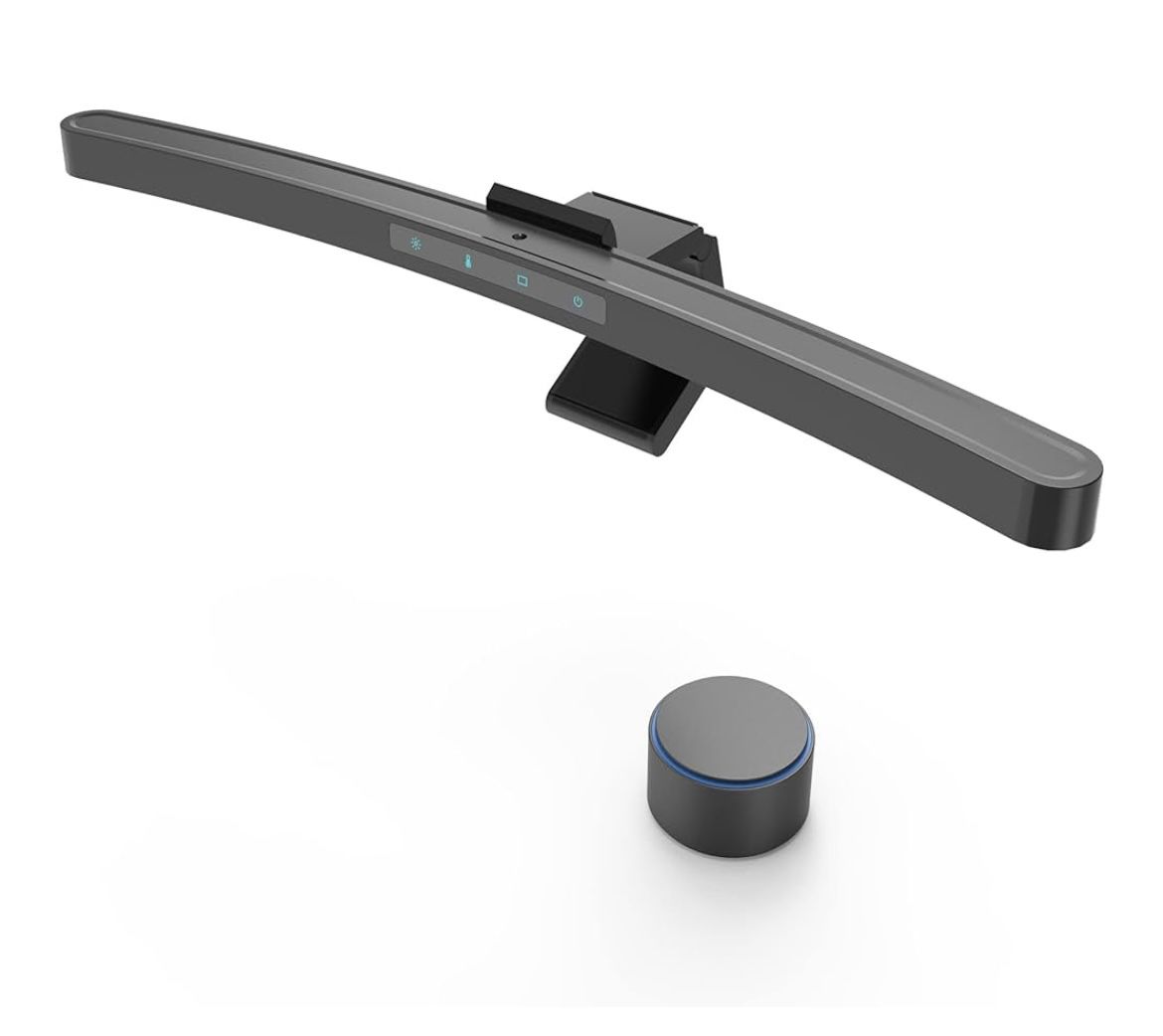 ONWAY Curved Monitor Light Bar With Wireless Remote