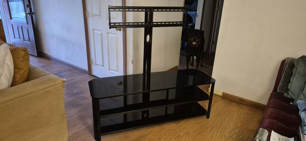 TV Television Stand Glass Up To 60"