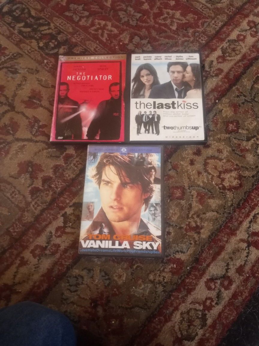 3 Dvds For Sale