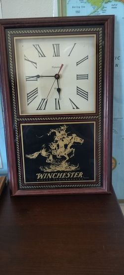 Vintage Winchester 1 of a kind Clock!