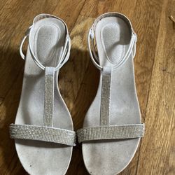 Silver Sandals