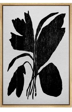 16 * 24 Inches. Ashbrook Framed wall canvas, black and white grunge line art, collage, abstract shapes, illustrations, modern, minimalist and relaxing