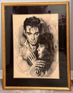 Wall Art Framed Painting Glass Frame Decor