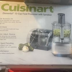 New in Box Cuisinart Elemental 13-Cup Food Processor 