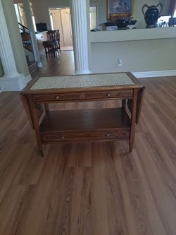 Midcentury bar table