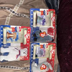 Political Teenie Beanie Babies (McDonalds)