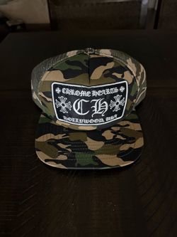 Camo Chrome heart hat