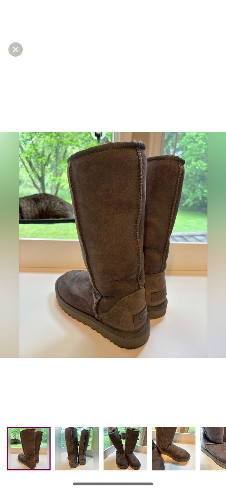 Ugg Chocolate Suede Boots