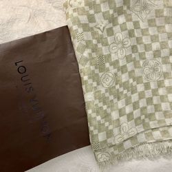 Louis Vuitton Damier Azur Scarf