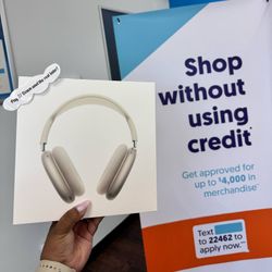 Apple Airpods Max (USB-C) Headphones Brand New - Payments Available - Pay $1 Down To take It home
