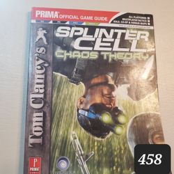 Splinter Cell Chaos Theory Strategy Guide 
