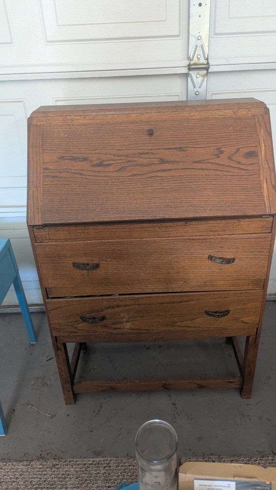 Small Secretary's Desk Needs TLC