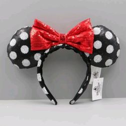New Disney Parks Minnie Polk-a-dot Ears