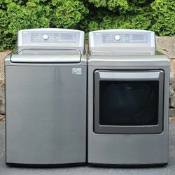 LG Washer And Dryer Electric 
