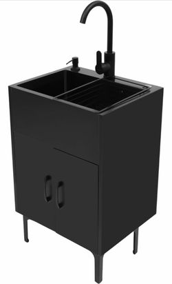 Small laundry sink