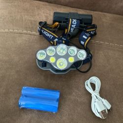 New!! Rechargeable Headlamp... $40