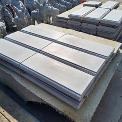 CEMENT WALL CAPS  $23-$25 EACH.  (2' FEET LONG)