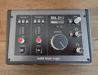 SSL2+ MKII Audio Interface in Like New Condition