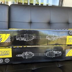 Detroit Axle - 2.3L Front CV Axle Shaft Assembly Replacement for Ford Fusion Mercury Milan Mazda 6