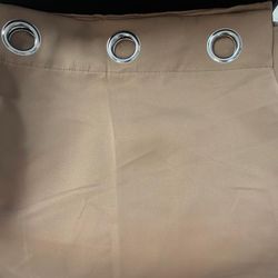 Brown curtain chocolate 6.8 ft width and 7 feet hight