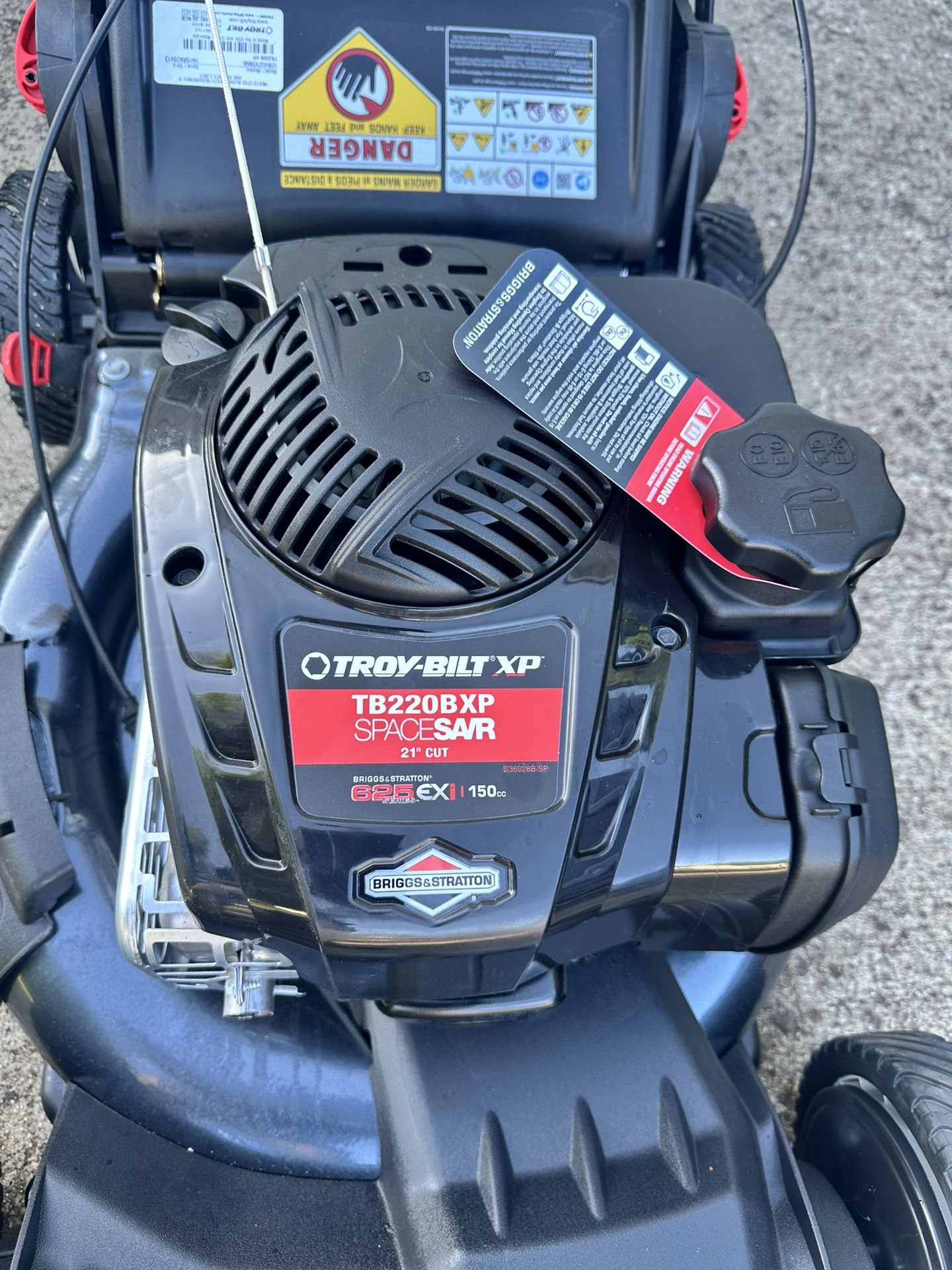 NEW TROY BILT XP SELF PROPELLED TB220 BXP.