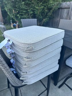 Tons of NEW in bags Sunbrella Outdoor Cushions 21"W×20"D× 3" T