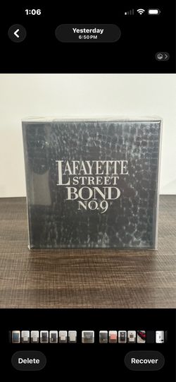 Lafayette street bond No9 perfume