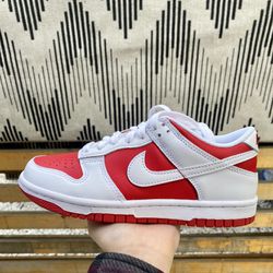 Nike Dunk Low Reverse Championship Red Size 4Y 
