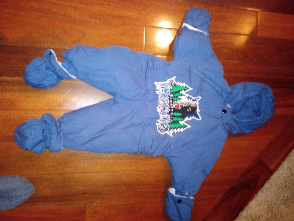 Snowsuit Kids MN Timberwolves 