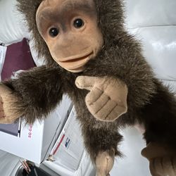 Monkey Hand Held Puppet