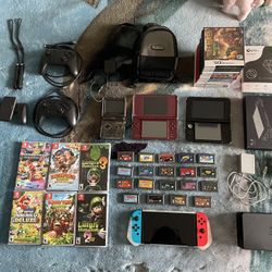Nintendo Switch OLED/3DSXL/DSiXL/GBA Advance SP Bundle