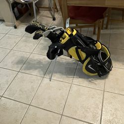 NIKE SQ MACH SPEED JR 6 CLUBS KIDS GOLF SET WITH STAND BAG LEFT HANDED