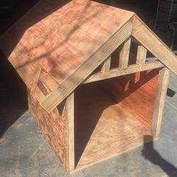 Dog/Pet  Shade Plywood Cabin 