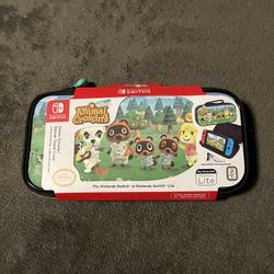 Animal crossing nintendo switch carrying case 