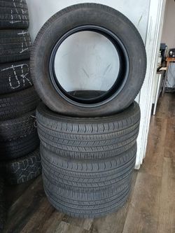 275/55/20 GOODYEAR EAGLE ENFORCER ABOUT 98% $500