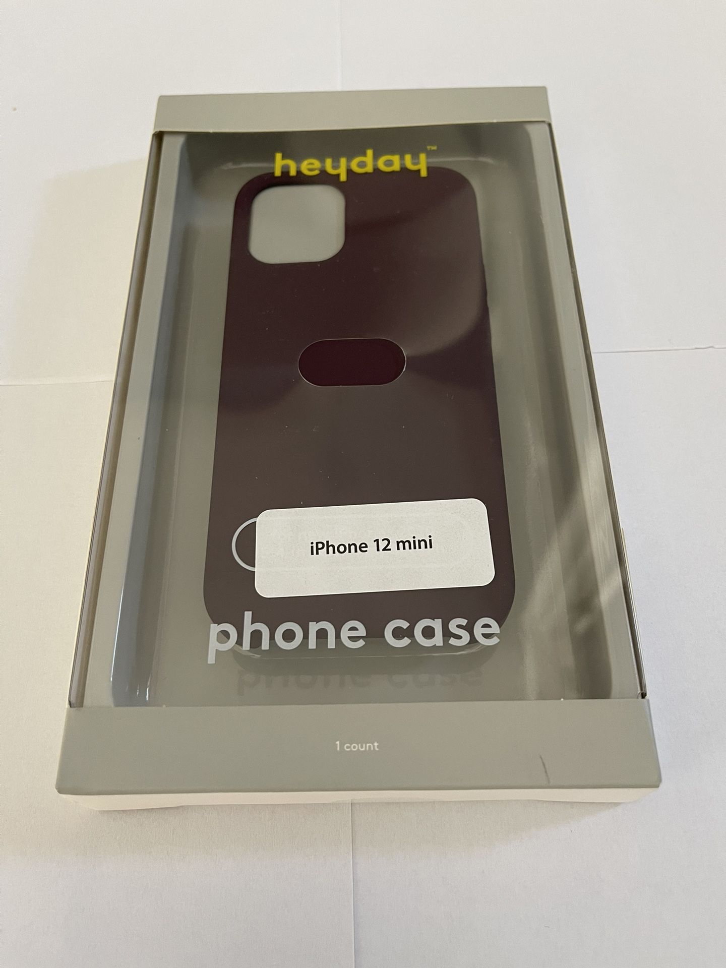 iPhone 12 Mini Case - Maroon (Silicone)