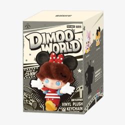 Dimoo World x Disney Vinyl Plush Pendant Keychain (Single Box) NIB