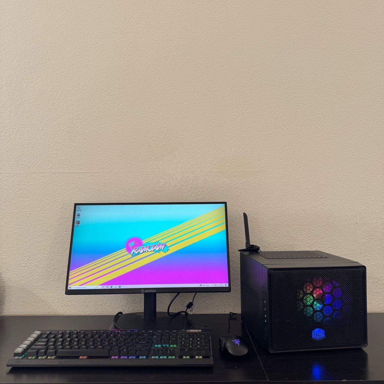 Small Proform Computer Custom Small Form Factor RTX Gaming PC Computer (i5 8600k, 16GB RAM ...
