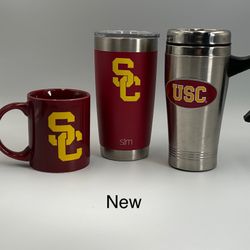 USC Coffee Mugs Tumblers “New”