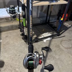 Lews Laser MG Bait Casting Combo