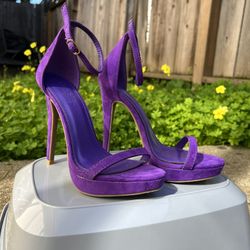 Purple Stiletto Heels