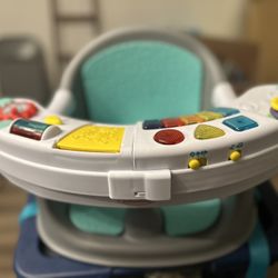 Infantino Music & Lights 3-in-1 New Discovery Baby Seat and Booster, Unisex Baby 4-48 Months, Teal